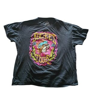 Buc-ee’s Graphic T Shirt Black Beavers Tooth 1982 Texas Size L